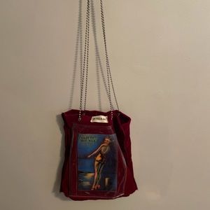 Red Velvet Bag
